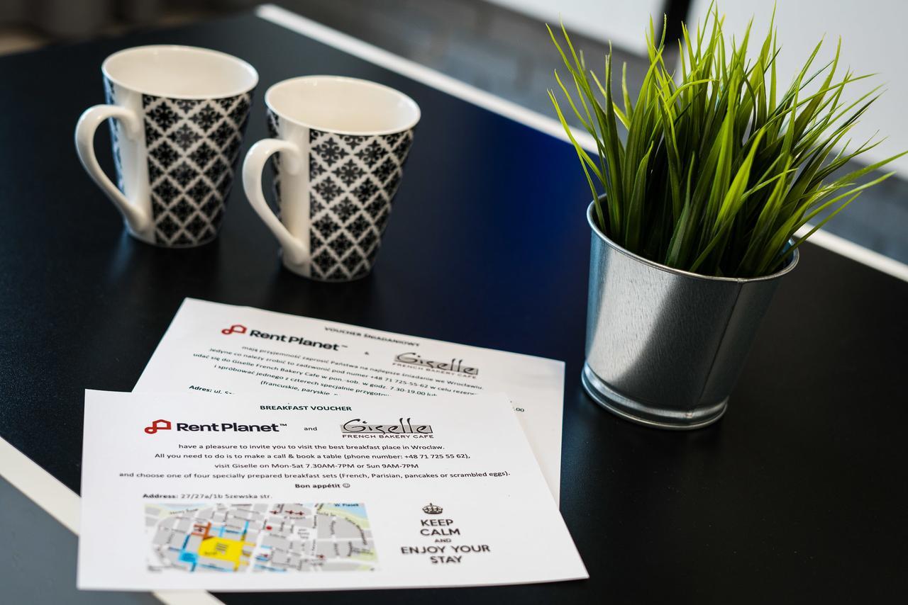 Rentplanet - Odra Tower Apartman Wrocław Kültér fotó