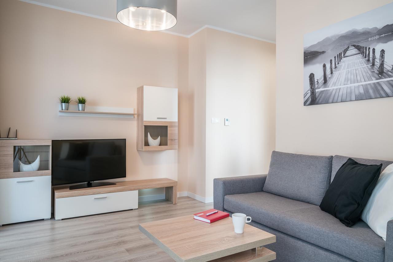 Rentplanet - Odra Tower Apartman Wrocław Kültér fotó