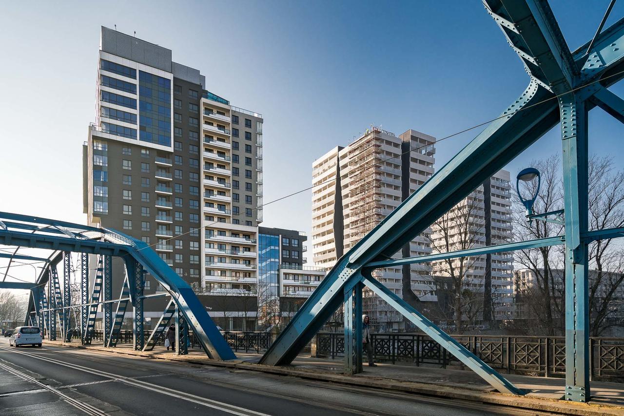 Rentplanet - Odra Tower Apartman Wrocław Kültér fotó
